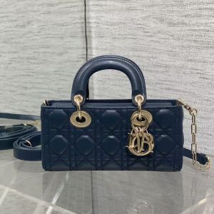 Dior-Small Lady D-Joy Bag( 22 x 11 x 6 cm (Length x Height x Width))