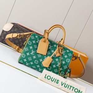 Louis Vuitton-Speedy P9 Bandoulière 25 Monogram Leather (25*15*15cm)