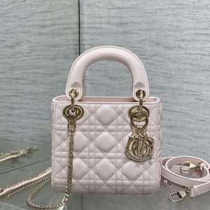 Dior-Mini Lady Dior Bag 17 x 15 x 7 cm (Length x Height x Width)